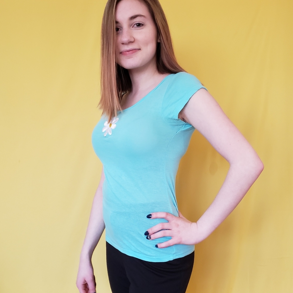 Blue shirt